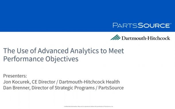 The Use of Advanced Analytics to Meet Performance Objectives