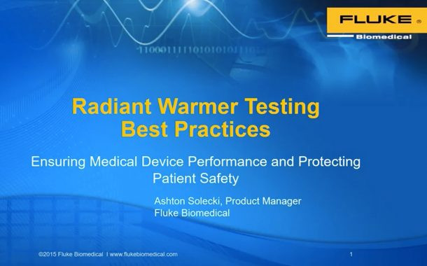 Radiant Warmer Testing Best Practices