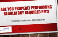 Are You Properly Performing Regulatory PMs