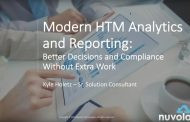 Modern HTM Analytics and Reporting – Better Decisions and Compliance Without Extra Work!