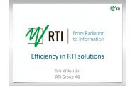 Efficiency In RTI Solutions