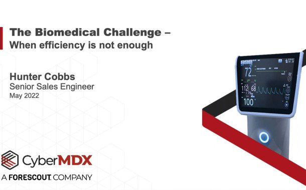 The Biomedical Challenge - When Efficiency Is Not Enough