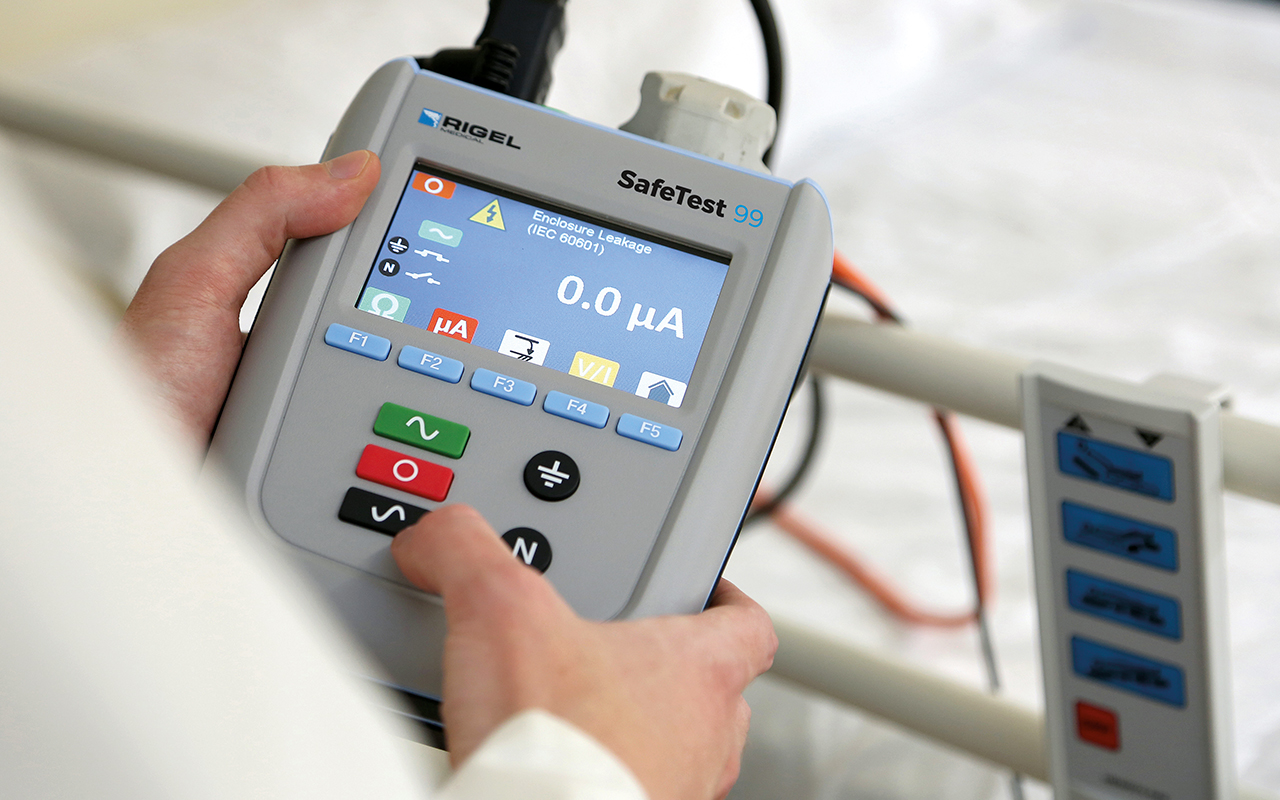 Rigel Medical introduces new electrical safety analyzer with patient lead testing