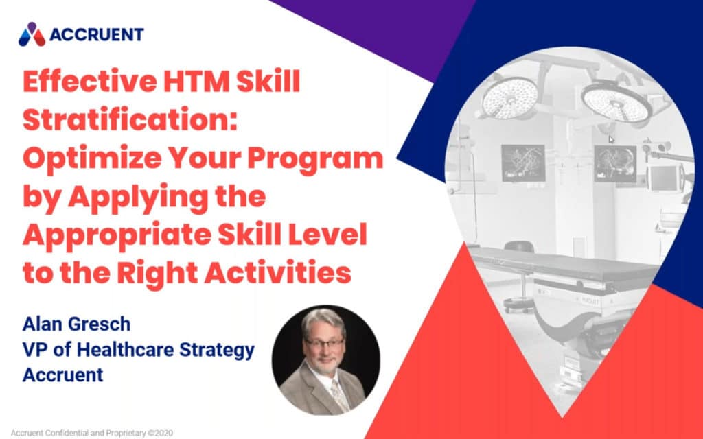 Effective HTM Skill Stratification: Optimize Your Program by Applying the Appropriate Skill Level to the Right Activities
