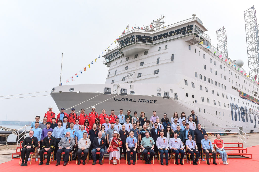 Mercy Ships Takes Delivery of First Purpose-Built Hospital Ship