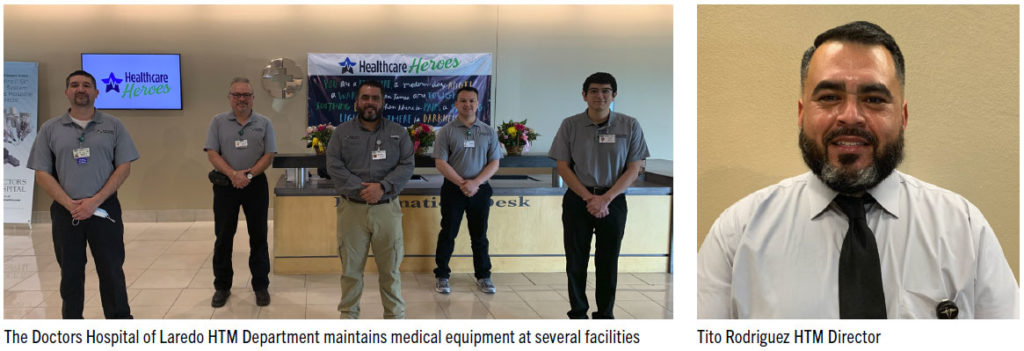 Department of the Month: The Doctors Hospital of Laredo HTM Department