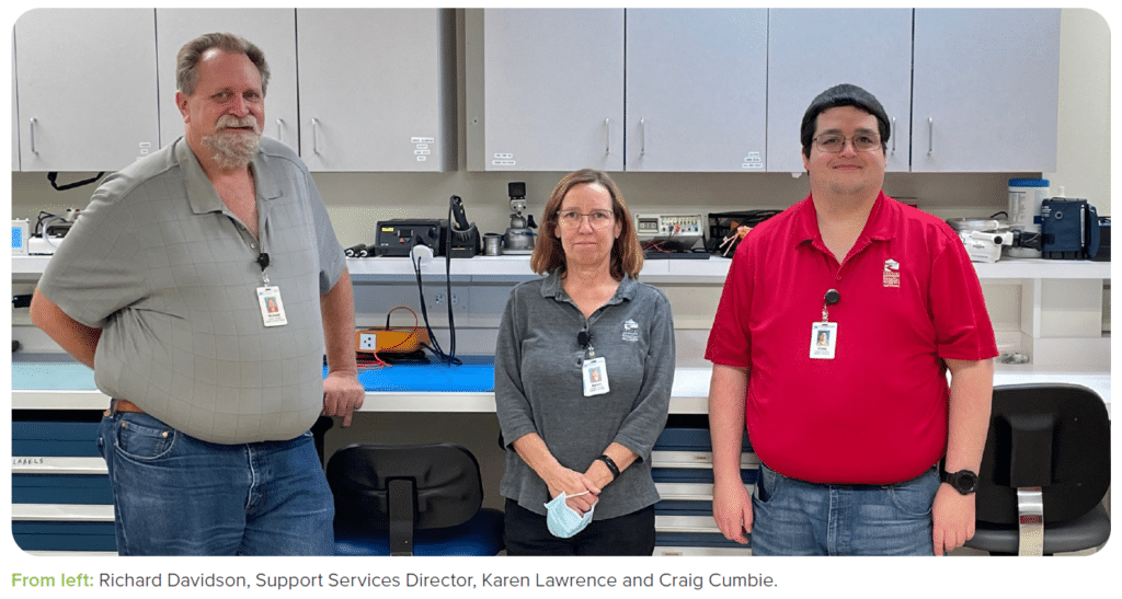 The Central Peninsula Hospital Biomedical Engineering Department