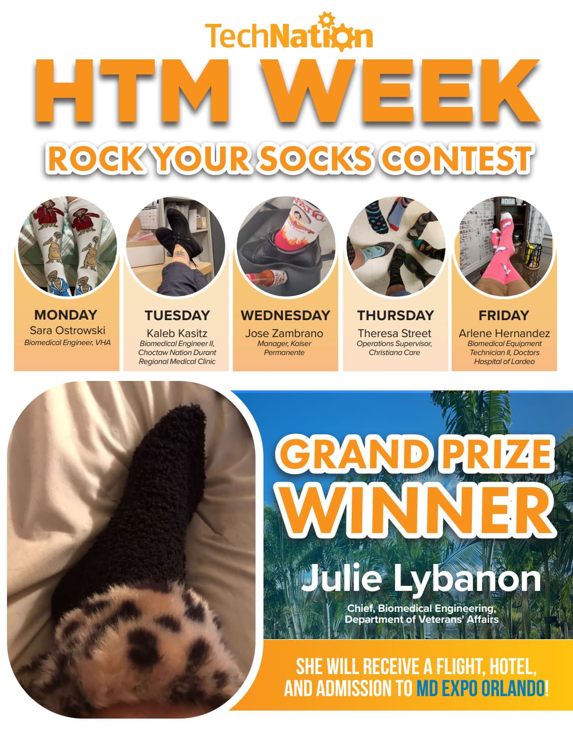 Winners: HTM Week Rock Your Socks Contest
