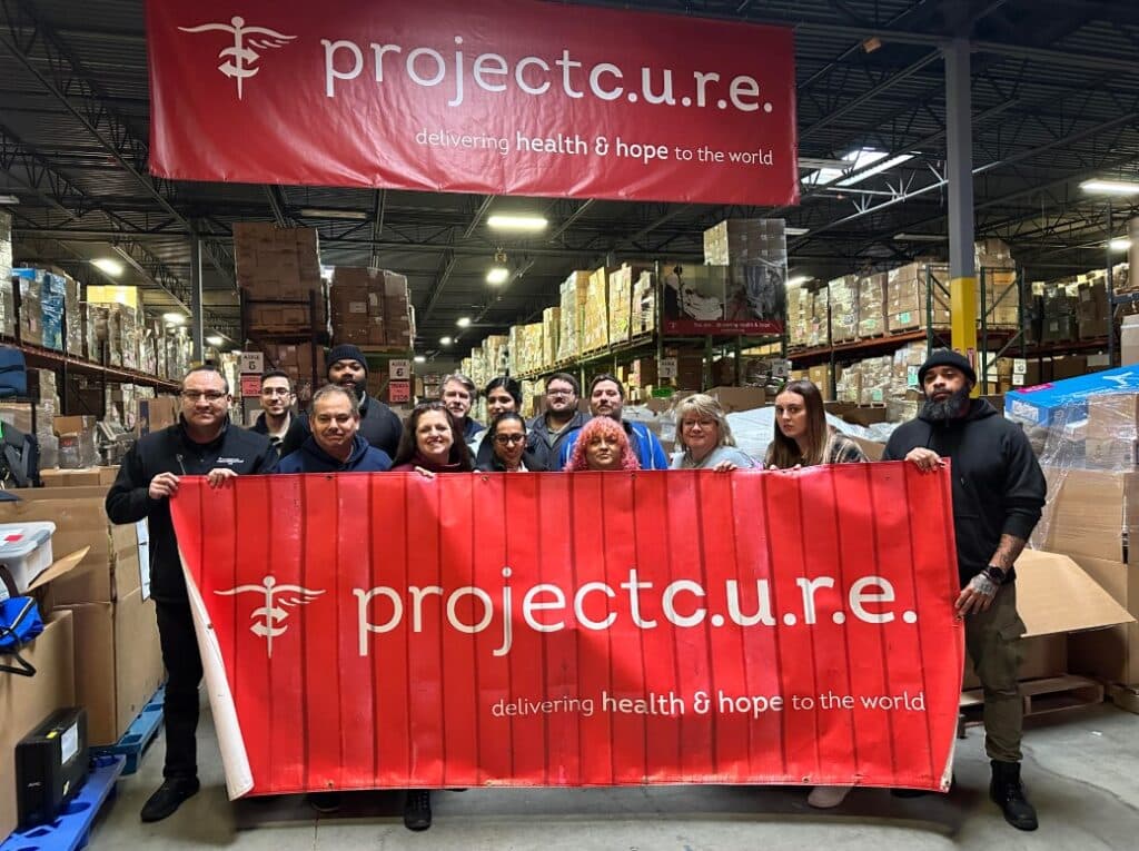 Crothall HTS Technicians Volunteer with Project C.U.R.E