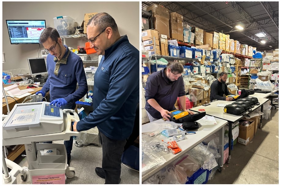 Crothall HTS Technicians Volunteer with Project C.U.R.E