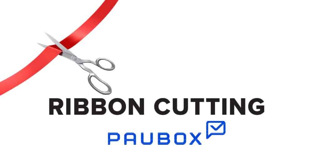 Ribbon Cutting, Paubox