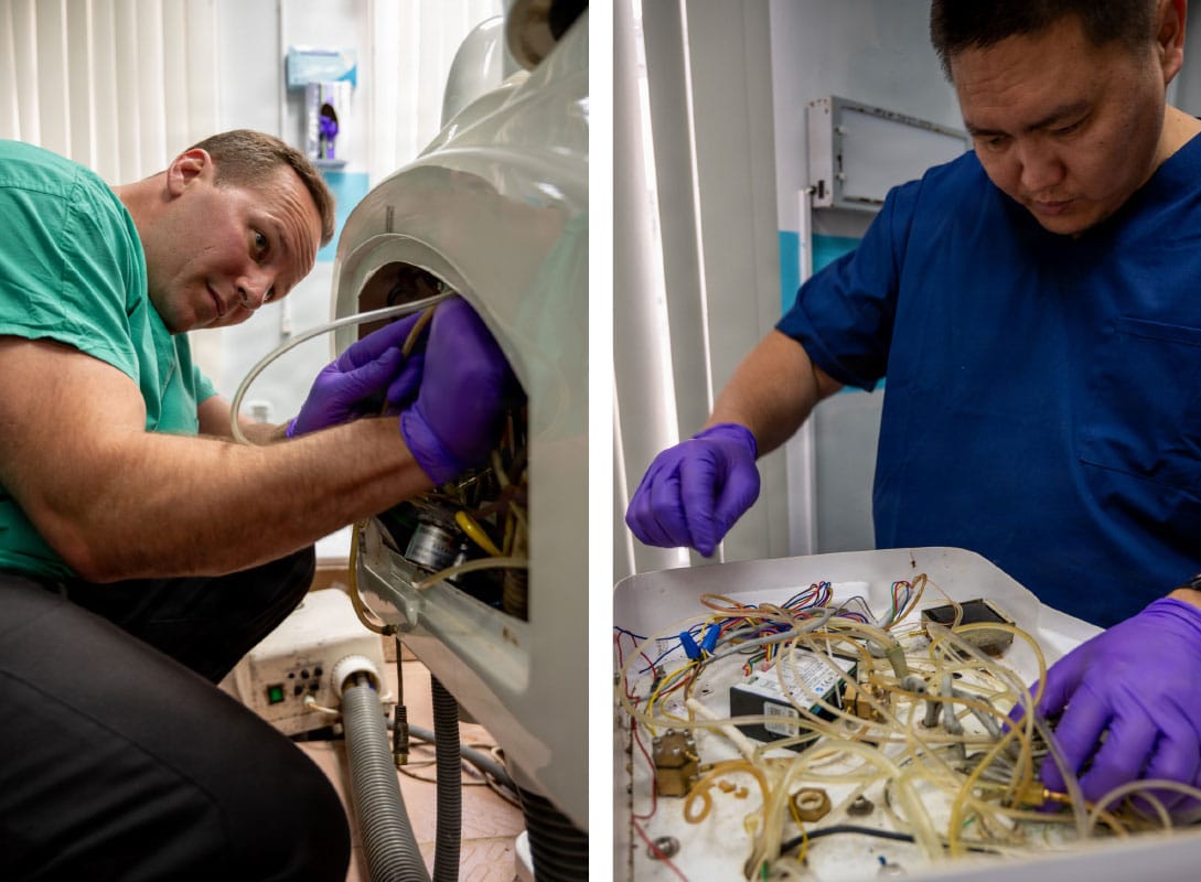 BMETs Keep Dental Care Moving During LAMAT 2026